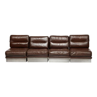 Late 20th Century Jacques Charpentier Style, Slipper Chairs - Set of 4 For Sale