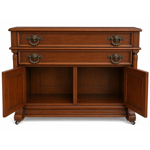 Eastlake/Renaissance Revival washstand Walnut w/ Marble Top, Circa 1975 33 1/2 x 16 1/2 x 29. beautifully preserved...