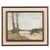 Portuguese School Artist, Landscape with River, Oil Painting For Sale - Image 6 of 6