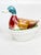 Farmhouse 1960s Vintage Mottahedeh Design Mallard Duck Soup Tureen & Basket Base For Sale - Image 3 of 6