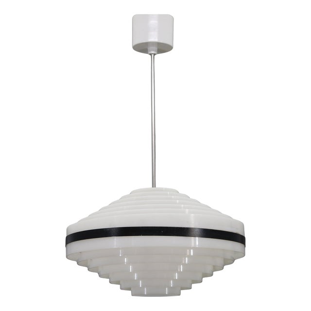 Plastic UFO Pendant Light, 1960s For Sale