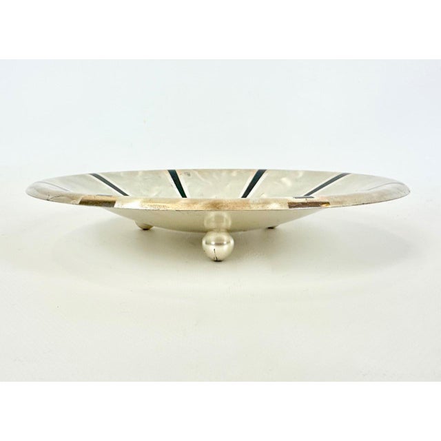 Art Deco Silver-Plated Ikora Bowl from WMF, 1950s For Sale - Image 9 of 13