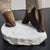 Mid Century Modern Maigon Daga Afghan Hound Figurine Ceramic Marble Base Art Pottery Dog For Sale - Image 4 of 9