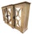 Rustic Rustic 4 Mirror Door Breakfront Credenza Buffet Server For Sale - Image 3 of 5