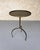 Spanish Spanish Iron Drinks Table With Dark Gold Patina For Sale - Image 3 of 13