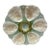 Rare French Majolica Orchies Oyster Plate Circa 1900 For Sale