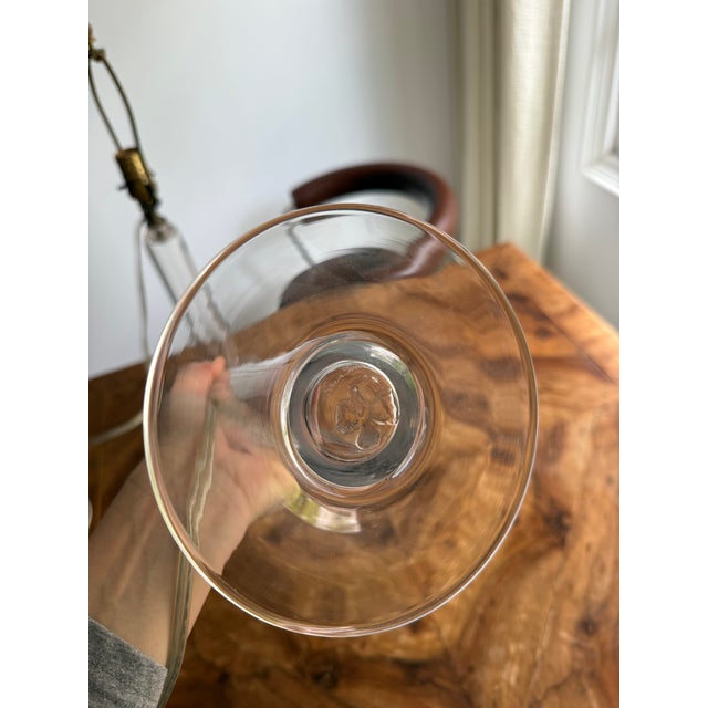Vintage, glass, Simon Pearce lamps. Updated wiring. Simon Pearce is inspired by centuries-old Georgian glassmaking...