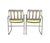 Mid-Century Modern Vintage Mid Century Chromcraft Cantilever Armchairs With Olive Green Upholstery, a Pair Circa 1970 For Sale - Image 3 of 12