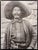 Francisco Vital "Pistol Pete" Contemporary Western Black & Tan Pixelated Cowboy Portrait, 2025 For Sale