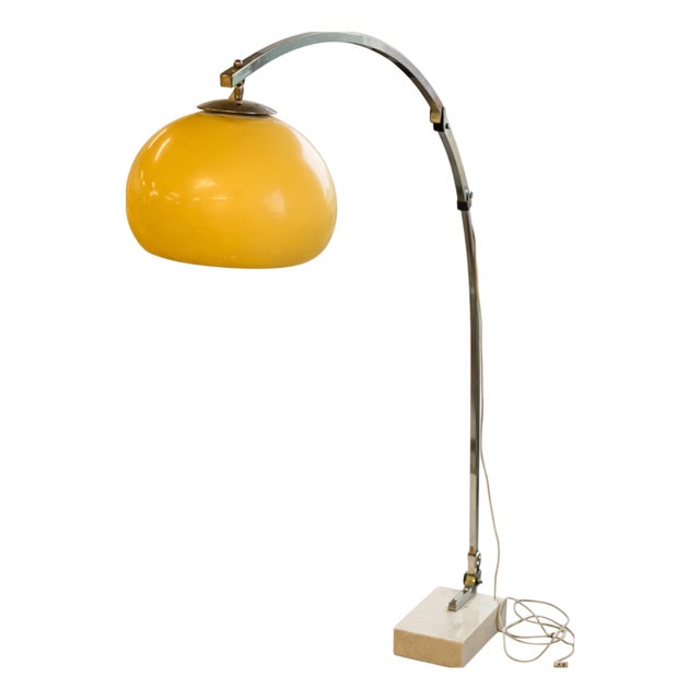 Vintage Arc-Type Floor Lamp, 1970s For Sale