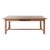 French Provincial Solid Oak Farmhouse Harvest Table, Early to Mid-19th Century For Sale