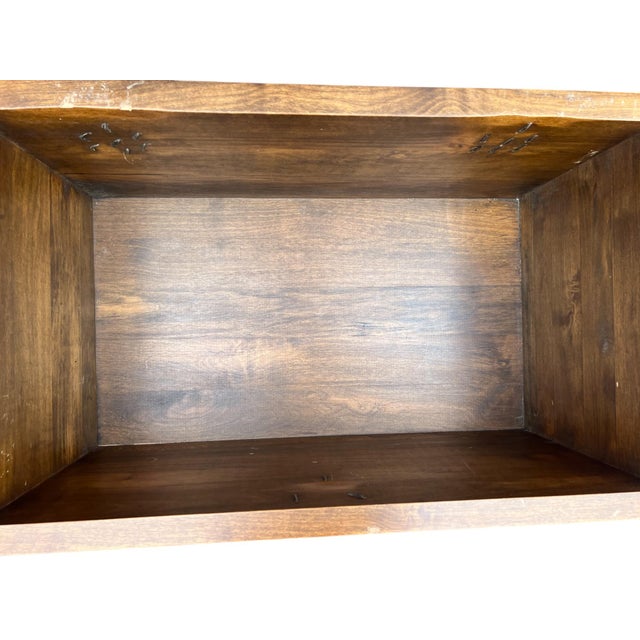 Carved Trunk on Stand Mexico For Sale - Image 12 of 18