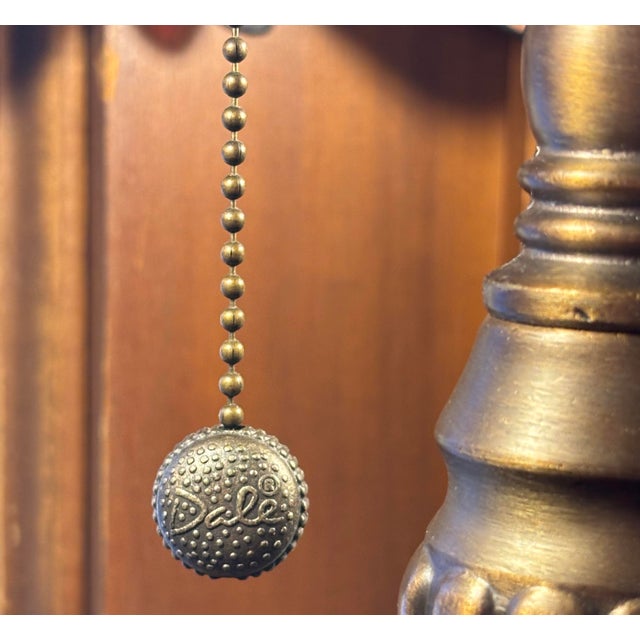 Glass Mid 20th Century Styled After Tiffany Leaded Stained Glass Dragonfly Table Lamp For Sale - Image 7 of 11