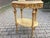 1980s 1980s French Louis XVI Gilt Beech Side Table W/ Pink Marble For Sale - Image 5 of 11