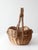 Vintage Willow Gathering Basket For Sale - Image 6 of 12