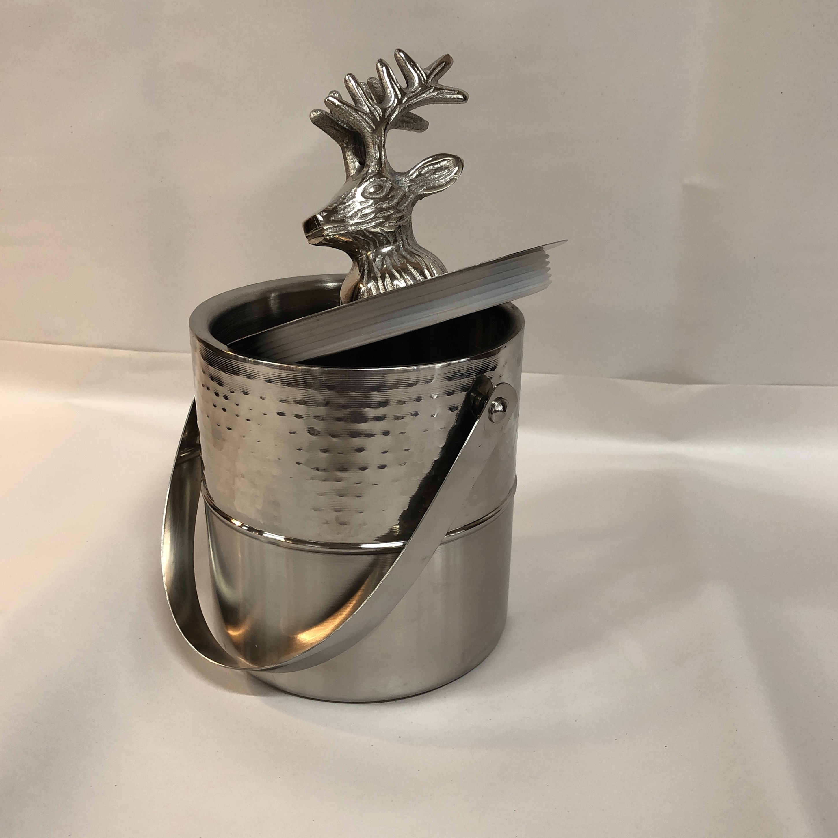 stag head ice bucket