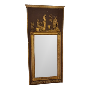 93" Tall Neoclassical Antique Mirror