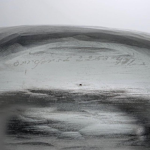 Gray Vintage Centerpiece Glass Orrefors Man, Sweden, 1960s For Sale - Image 8 of 9