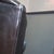 Chesterfield armchair in blue cowhide – classic British luxury with barrel back This exceptional Chesterfield armchair in...