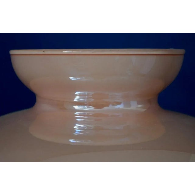 Large Vase in Rose Murano Glass For Sale - Image 5 of 8