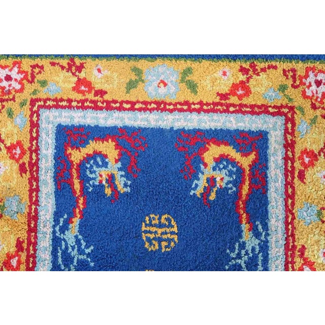 1960s Vintage French Savonnerie Rug For Sale - Image 9 of 13