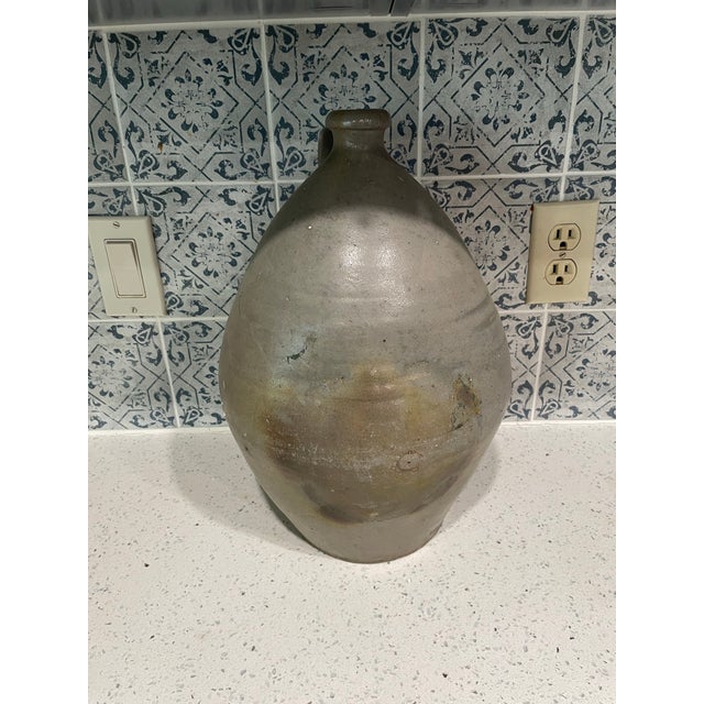 1900s Large Clay Water Jug For Sale - Image 4 of 7