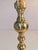 Late 19th Century Brass Candelabra Menorah For Sale - Image 4 of 8