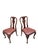 Wood Vintage Queen Anne Style Dining Chairs by Baker Furniture - 4 For Sale - Image 7 of 11