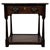 Antique Georgian English Oak Side Table For Sale - Image 12 of 12
