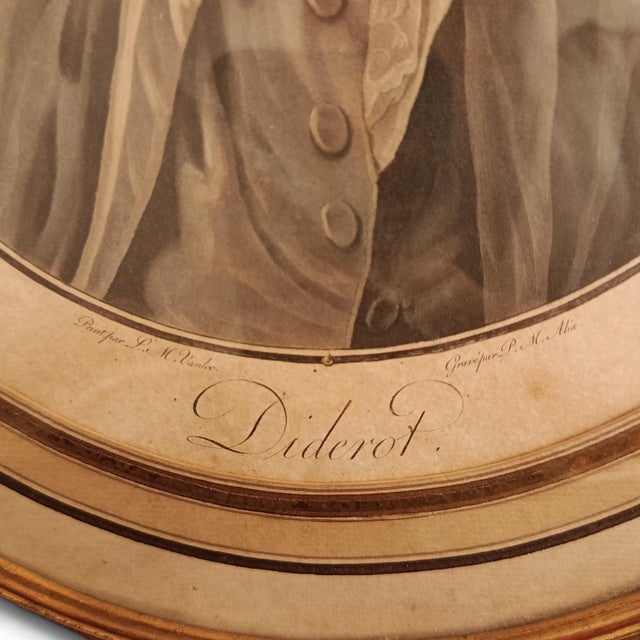 Pierre Michel Alix, Great Men, 18th Century, Engravings, Set of 7 For Sale - Image 7 of 16