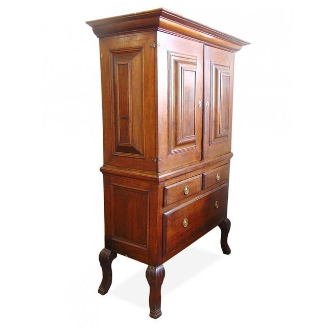 Antique Swedish Pharmacy Cabinet, 1750s For Sale - Image 3 of 7