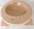 1970s Vintage Crane Vitreous China "Sun Tan" Drop-in Bathroom Sink For Sale - Image 10 of 16