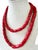 Vintage Chunky Natural Red Coral Strand 14" H For Sale In New York - Image 6 of 10