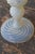Glass Vintage Murano Opalescent Blown Glass Lamps Attributed to Barovier + Toso, a Pair, Circa Mid 20th-Century For Sale - Image 7 of 18