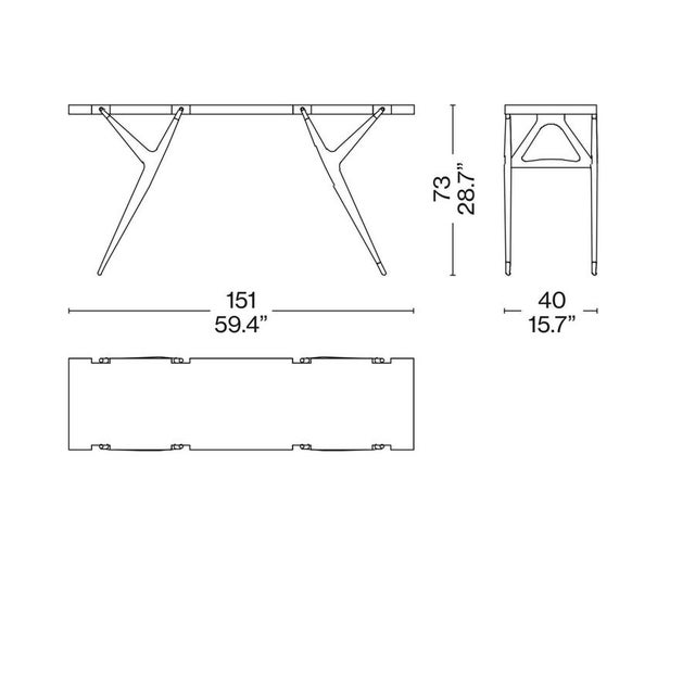 1947 Console Table by Ico Parisi for Cassina For Sale - Image 9 of 10