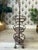 Marble Stone and Wrought Iron Metal 3-Tier Plant Stand or Bar Cart For Sale - Image 13 of 16