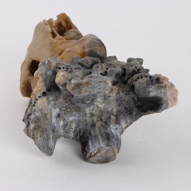 Lohan Figure in Soapstone For Sale - Image 10 of 11