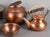 1950s Vintage Art Deco Copper Tea and Coffee Set by Eugen Zint, 1950s, Set of 9 For Sale - Image 5 of 6