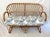 Original mid-century French bamboo and rattan settee with traditional lines characteristic of Franco Albini. Moderately...