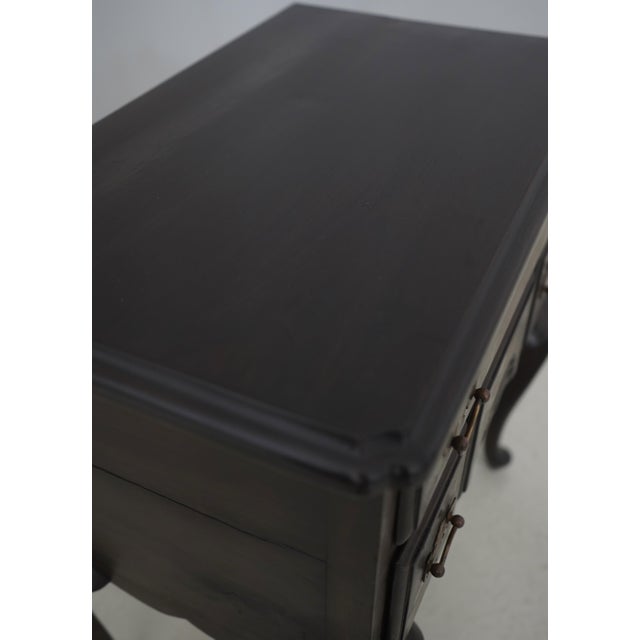 Vintage Mahogany Miniature Diminutive Lowboy For Sale - Image 15 of 17