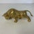 Brass Mid-Century Hollywood Regency Rustic Heavy Solid Brass Bull For Sale - Image 8 of 12