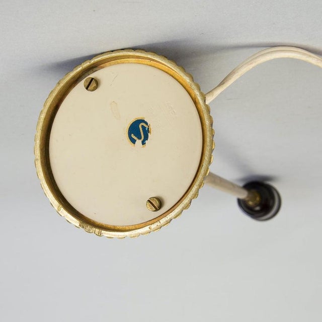 Mid-Century Modern Swedish Bronze Cast Lamp by Sonja Katzin for Asea, 1960s For Sale - Image 3 of 6