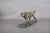 English Spelter Setter Sculpture on Green Marble Base, 1930s For Sale - Image 6 of 13