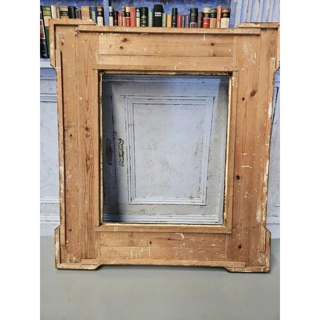 Gold Antique Renaissance-Style Frames in Carved and Painted Wood, 1870 For Sale - Image 8 of 11