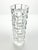 Contemporary 1980s Vintage Modernist Cubist-Style Geometric Stacked-Block Thin Tall Vase For Sale - Image 3 of 7