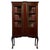 Early 20th Century Antique English Mahogany Glazed Display Cabinet For Sale - Image 12 of 12