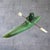 Jade Vintage Inuit Jade Carving Hunter in Kayak Sculpture Hand Carved Canada Art 5" For Sale - Image 8 of 9