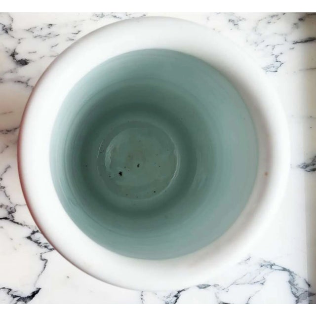 Antique Porcelain Apothecary Jar, 1890s For Sale - Image 4 of 6