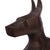 Cubism French Modernist Bronze Sculpture of a Stylized Dog, C. 1940. For Sale - Image 3 of 6