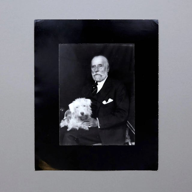 1970s Photograph of Jacques Doucet by Man Ray for Pierre Gassmann, 1977 For Sale - Image 5 of 5